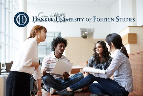 Students at Hankuk University.